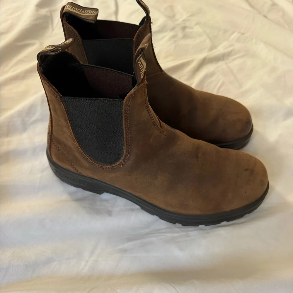 Blundstone Men's Brown Chelsea Boots